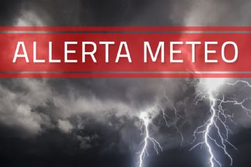 Allerta meteo arancione rischio temporali